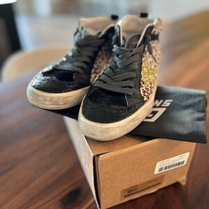 GGDB - Midstar Leopard Pony Gold Glitter Star